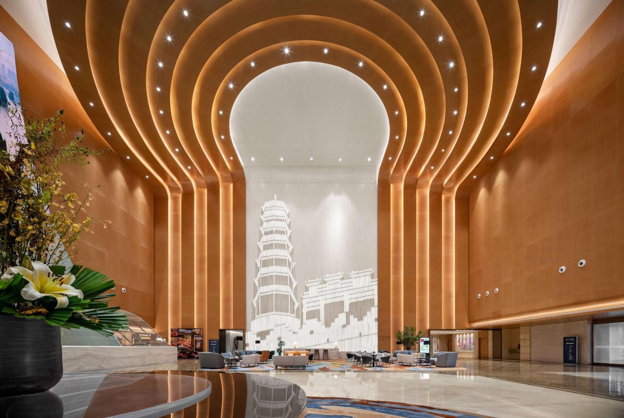 Hotel Wyndham Grand Zhaoqing Downtown Exterior foto